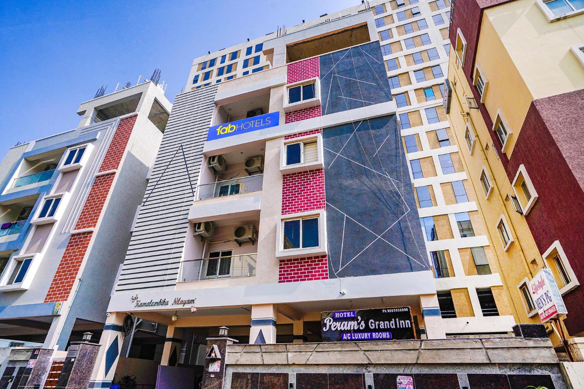 Fabhotel Perams Grand Inn - Hitech City Hyderabad Eksteriør bilde